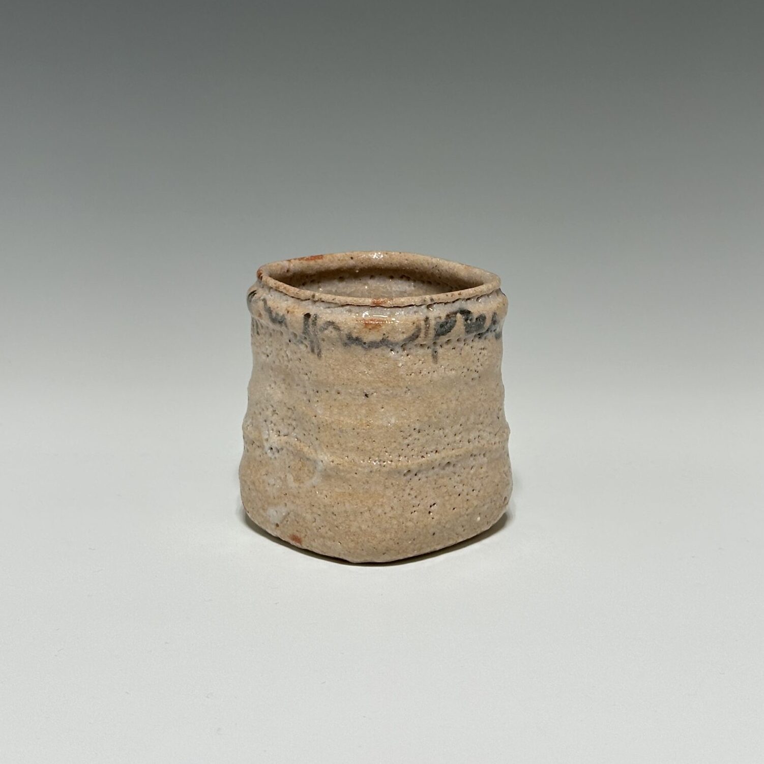 瀧川恵美子 志野筒 Emiko Takigawa Shino Yunomi - 画像 (5)