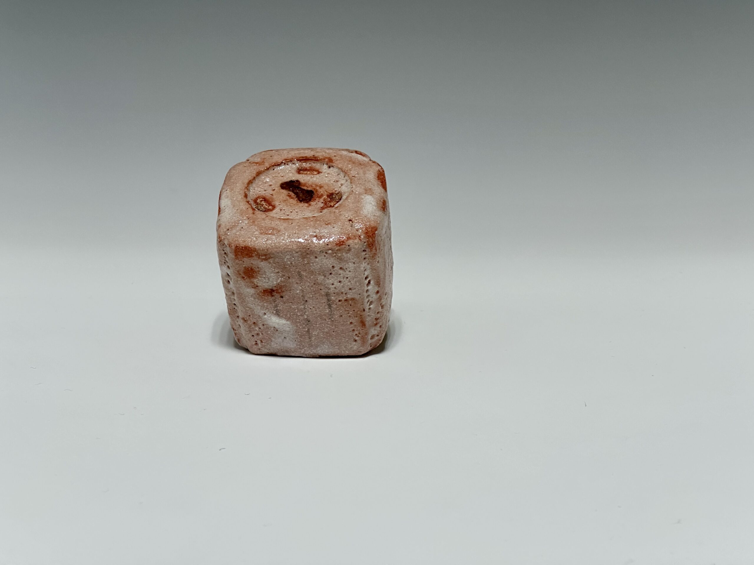 瀧川恵美子 志野四方猪口 Emiko Takigawa Shino Square Sake Cup - 画像 (7)