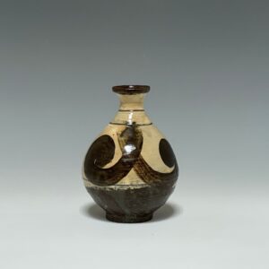 岸野 寛　絵刷毛目徳利