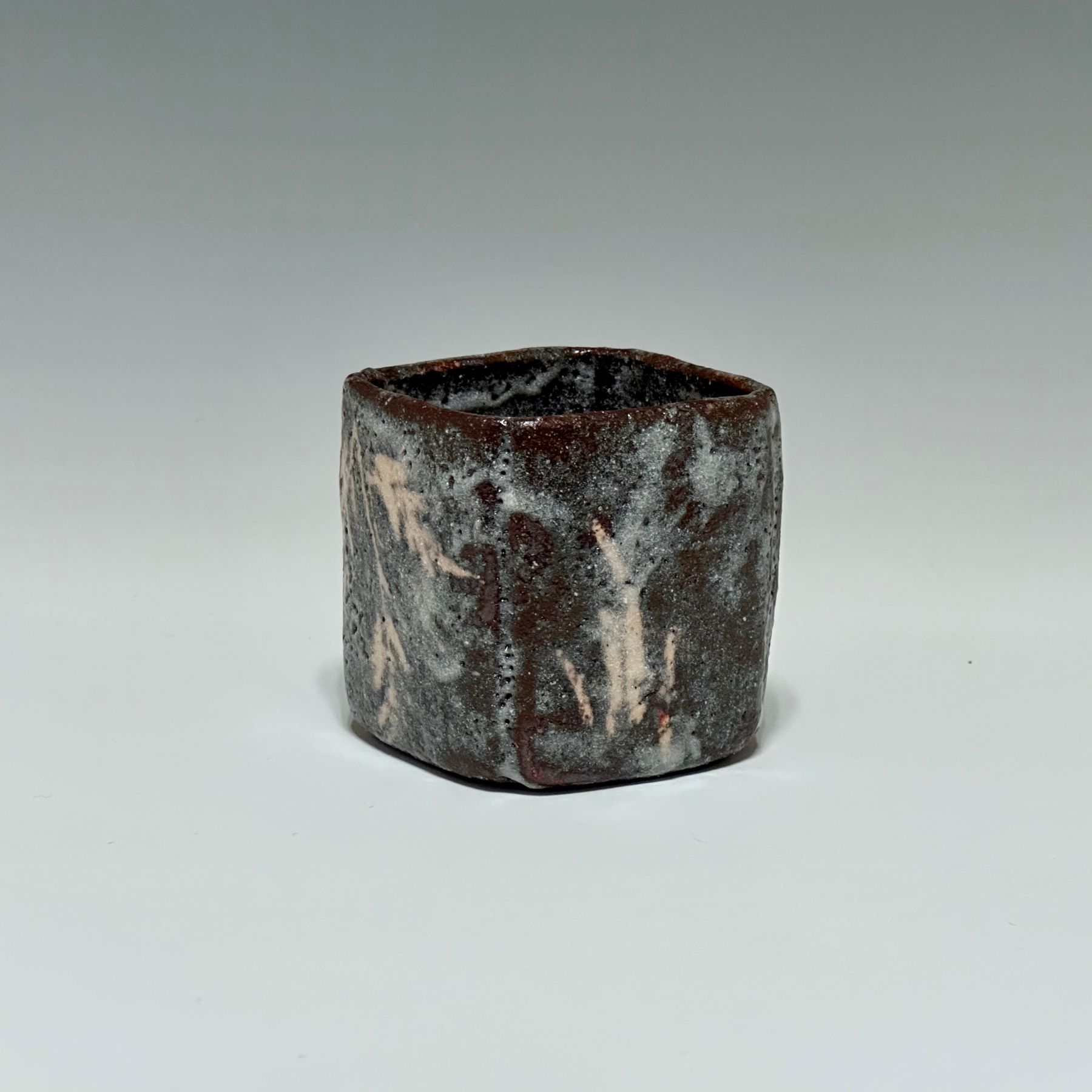 瀧川恵美子 鼠志野猪口 Emiko Takigawa – Nezumi Shino Choko - 画像 (3)