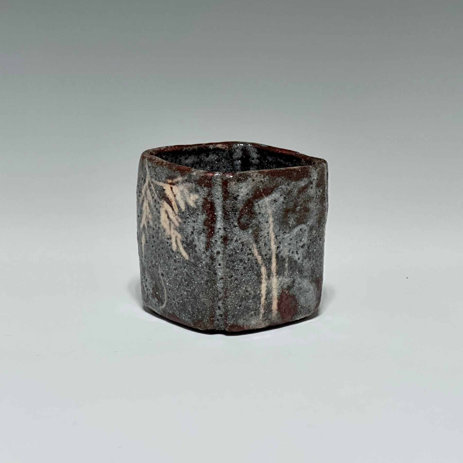 瀧川恵美子 鼠志野猪口 Emiko Takigawa – Nezumi Shino Choko - 画像 (5)